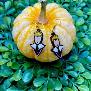 Disney villians dangle earrings
